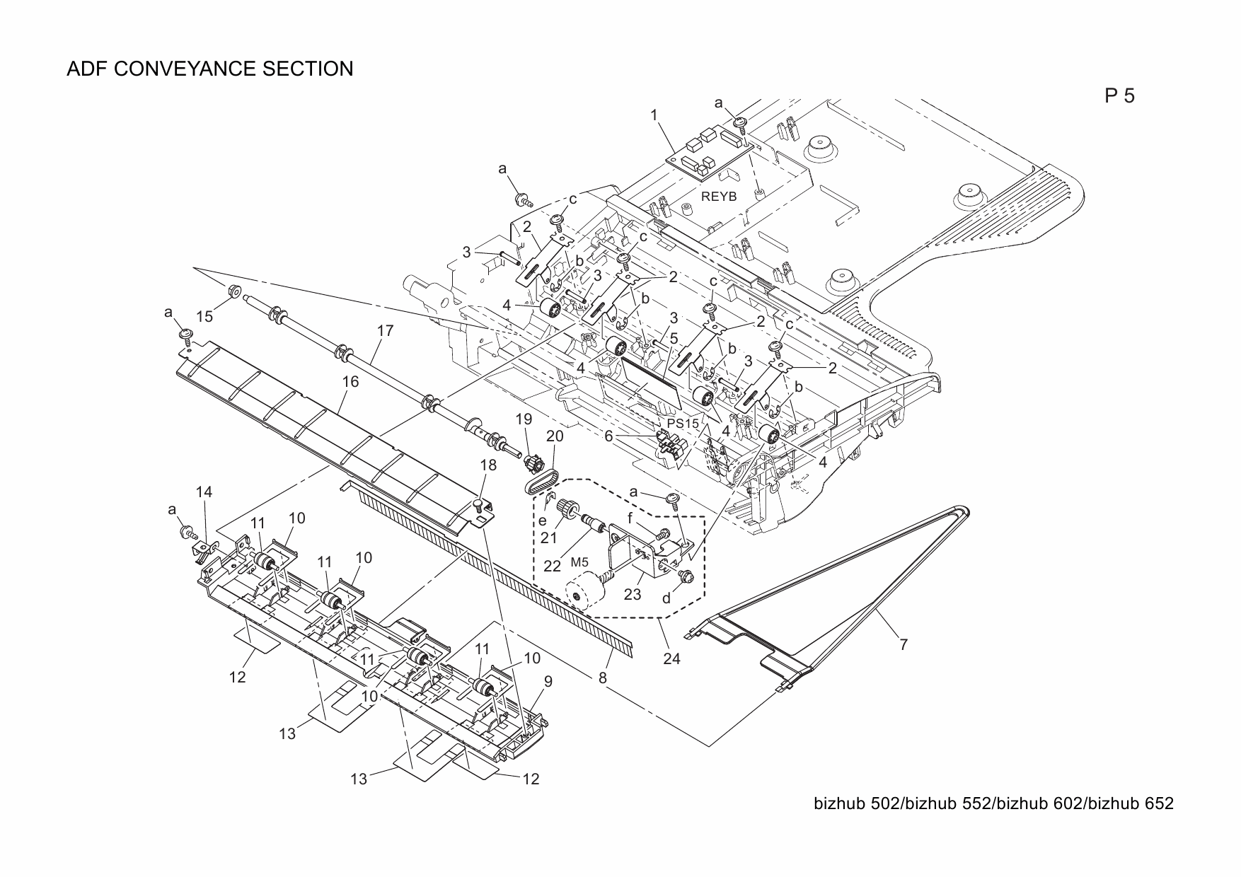 Konica-Minolta bizhub 502 552 602 652 Parts Manual-6